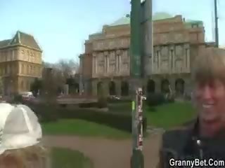 Granny Tourist Gets Pounded