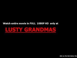 Naughty granny having dirty film with suitor